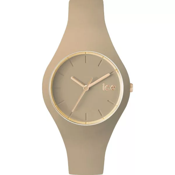Ice Watch Glam Forest orologio da donna 34mm 001057, quadrante marrone, cinturino in silicone marrone