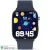 Ice Watch Smart Junior 3.0 Blue orologio per bambini 35mm 024547, quadrante nero, cinturino in silicone blu