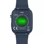 Ice Watch Smart Junior 3.0 Blue orologio per bambini 35mm 024547, quadrante nero, cinturino in silicone blu
