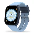 Ice Watch Smart Junior 3.0 Light Blue orologio per bambini 35mm 024548, quadrante nero, cinturino in silicone blu