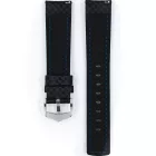 Hirsch Carbon L cinturino dell'orologio 02592050-2-22