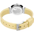 Bering Classic orologio da donna 10129-600, quadrante giallo, cinturino in silicone giallo