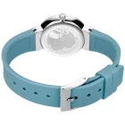 Bering Classic orologio da donna 10129-708, quadrante blu, cinturino in silicone blu