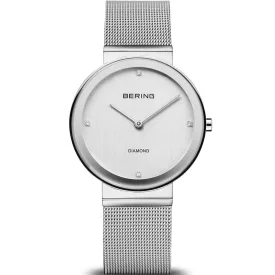 Bering Classic orologio da donna 10135-000, cinturino in acciaio inossidabile argento
