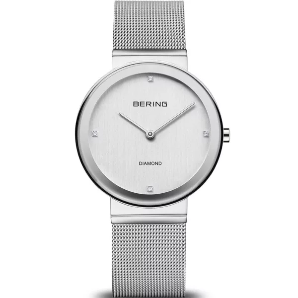 Bering Classic orologio da donna 10135-000, cinturino in acciaio inossidabile argento
