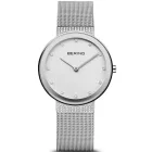 Bering Classic orologio da donna 10135-0005, quadrante argento, cinturino in acciaio inossidabile argento