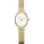 Bering Classic orologio da donna 11020-334, quadrante bianco, cinturino in acciaio inossidabile oro