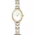 Bering Classic orologio da donna 11020-714, quadrante bianco, cinturino in acciaio inossidabile oro