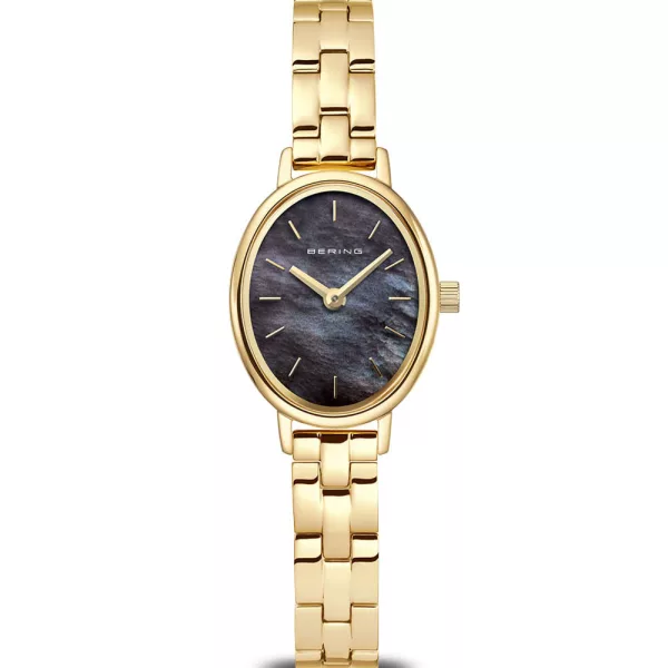 Bering Classic orologio da donna 11020-732, cinturino in acciaio inossidabile oro