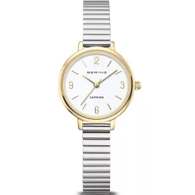 Bering Classic orologio da donna 11028-914, quadrante bianco, cinturino in acciaio inossidabile argento