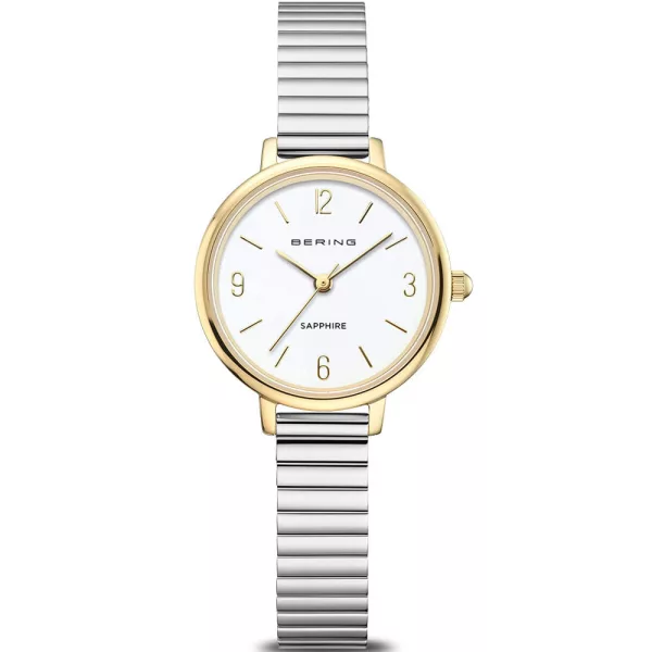 Bering Classic orologio da donna 11028-914, quadrante bianco, cinturino in acciaio inossidabile argento
