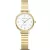 Bering Classic orologio da donna 11028-934, quadrante bianco, cinturino in acciaio inossidabile oro
