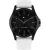 Tommy Hilfiger Bruce orologio da uomo TH1710740, quadrante nero, cinturino in silicone bianco