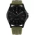 Tommy Hilfiger Bruce orologio da uomo TH1710741, quadrante nero, cinturino in silicone verde