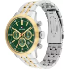 Tommy Hilfiger Kent orologio da uomo TH1710754, quadrante verde, cinturino in acciaio inossidabile argento
