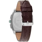 Tommy Hilfiger Oxford orologio da uomo TH1710762, quadrante verde, cinturino in pelle marrone