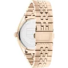 Tommy Hilfiger Monica orologio da donna TH1782593, quadrante argento, cinturino in acciaio inossidabile oro rosa