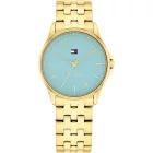 Tommy Hilfiger Jade orologio da donna TH1782776, quadrante verde, cinturino in acciaio inossidabile oro
