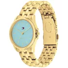 Tommy Hilfiger Jade orologio da donna TH1782776, quadrante verde, cinturino in acciaio inossidabile oro