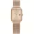Tommy Hilfiger Tea Square orologio da donna TH1782792, quadrante oro rosa, cinturino in acciaio inossidabile oro rosa