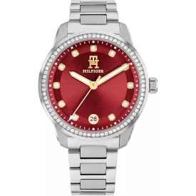 Tommy Hilfiger Crystals orologio da donna TH1782794, cinturino in acciaio inossidabile argento