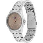 Tommy Hilfiger Jade orologio da donna TH1782801, quadrante marrone, cinturino in acciaio inossidabile argento