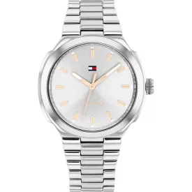 Tommy Hilfiger Georgia orologio da donna TH1782817, quadrante argento, cinturino in acciaio inossidabile argento