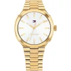 Tommy Hilfiger Georgia orologio da donna TH1782819, quadrante bianco, cinturino in acciaio inossidabile argento