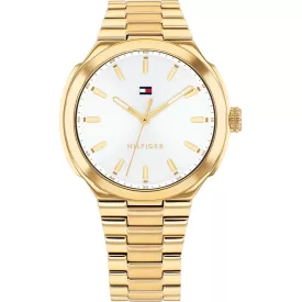 Tommy Hilfiger Georgia orologio da donna TH1782819, quadrante bianco, cinturino in acciaio inossidabile argento