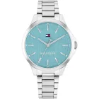 Tommy Hilfiger Chloe orologio da donna TH1782826, quadrante blu, cinturino in acciaio inossidabile argento