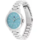 Tommy Hilfiger Chloe orologio da donna TH1782826, quadrante blu, cinturino in acciaio inossidabile argento