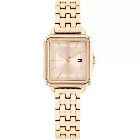 Tommy Hilfiger Mia Mini orologio da donna TH1782833, quadrante oro rosa, cinturino in acciaio inossidabile oro rosa