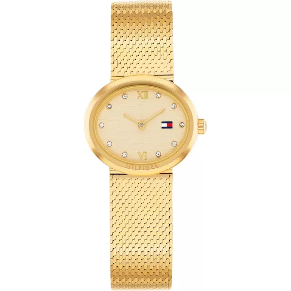 Tommy Hilfiger Moira orologio da donna TH1782847, cinturino in acciaio inossidabile oro