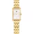 Tommy Hilfiger Madison orologio da donna TH1782863, quadrante argento, cinturino in acciaio inossidabile oro