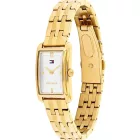 Tommy Hilfiger Madison orologio da donna TH1782863, quadrante argento, cinturino in acciaio inossidabile oro