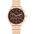 Tommy Hilfiger Blake orologio da donna TH1782864, quadrante marrone, cinturino in acciaio inossidabile oro rosa