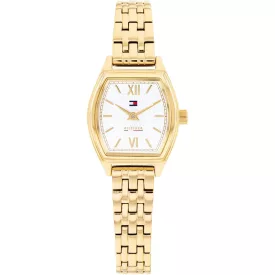 Tommy Hilfiger Norah orologio da donna TH1782870, quadrante bianco, cinturino in acciaio inossidabile oro