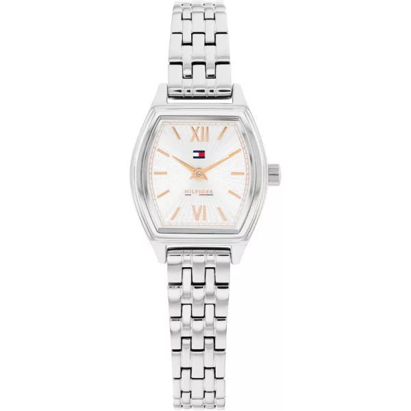 Tommy Hilfiger Norah orologio da donna TH1782872, quadrante argento, cinturino in acciaio inossidabile argento