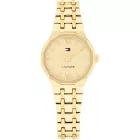 Tommy Hilfiger Mackenzie orologio da donna TH1782886, quadrante oro, cinturino in acciaio inossidabile oro