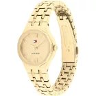 Tommy Hilfiger Mackenzie orologio da donna TH1782886, quadrante oro, cinturino in acciaio inossidabile oro