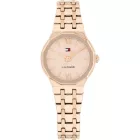 Tommy Hilfiger Mackenzie orologio da donna TH1782887, quadrante oro rosa, cinturino in acciaio inossidabile oro rosa