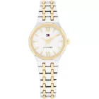 Tommy Hilfiger Mackenzie orologio da donna TH1782888, quadrante argento, cinturino in acciaio inossidabile argento