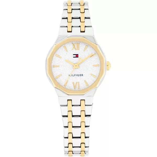 Tommy Hilfiger Mackenzie orologio da donna TH1782888, quadrante argento, cinturino in acciaio inossidabile argento