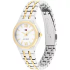 Tommy Hilfiger Mackenzie orologio da donna TH1782888, quadrante argento, cinturino in acciaio inossidabile argento