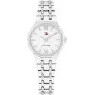 Tommy Hilfiger Mackenzie orologio da donna TH1782889, quadrante argento, cinturino in acciaio inossidabile argento