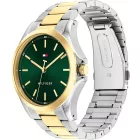 Tommy Hilfiger Bruce orologio da uomo TH1792192, quadrante verde, cinturino in acciaio inossidabile argento