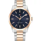 Tommy Hilfiger Bruce orologio da uomo TH1792193, quadrante blu, cinturino in acciaio inossidabile argento