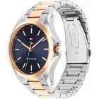 Tommy Hilfiger Bruce orologio da uomo TH1792193, quadrante blu, cinturino in acciaio inossidabile argento