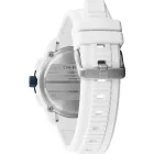 Tommy Hilfiger TH-Regatta orologio da uomo TH1792231, quadrante blu, cinturino in silicone bianco