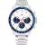 Tommy Hilfiger Clark orologio da uomo TH1792238, quadrante bianco, cinturino in acciaio inossidabile argento